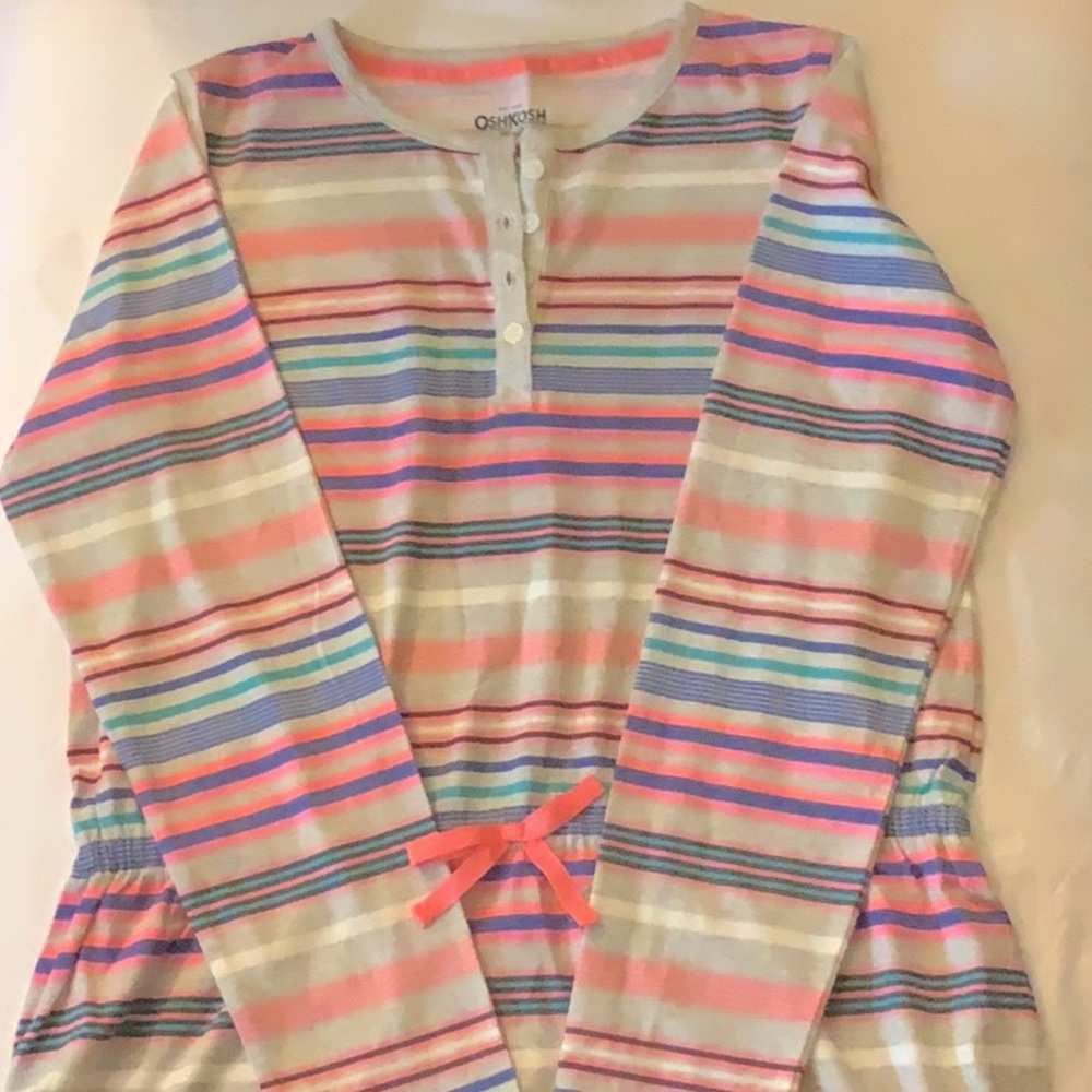Osh Kosh Set of long sleeve top w/ pink jeans NWT - Picture 3 of 3